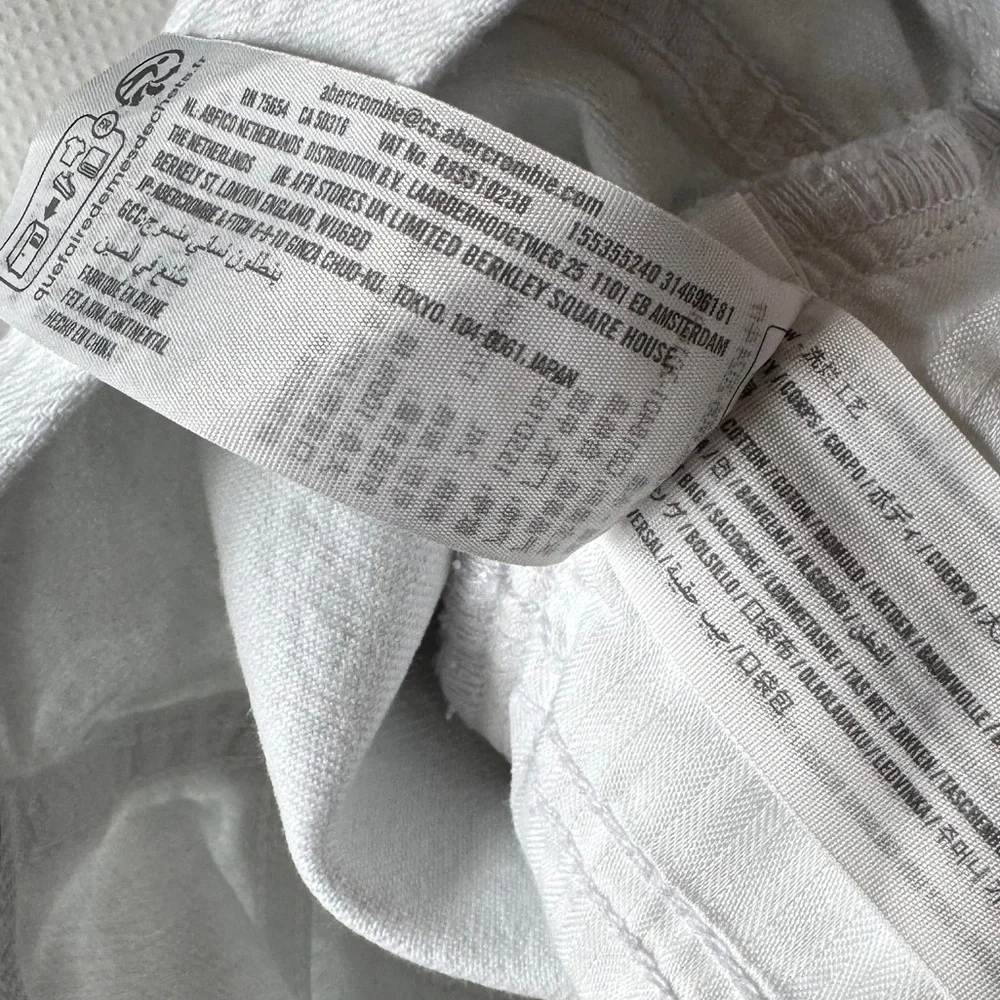 Abercrombie & Fitch White Barrel Jeans sz 24 - Picture 9 of 9